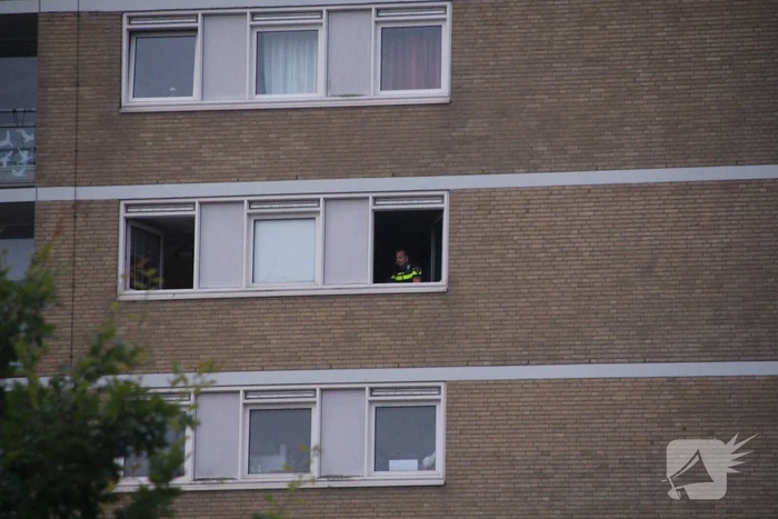 Grote politieinzet bij appartementencomplex