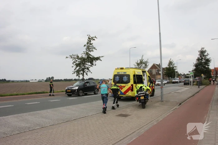 Twee personen gewond bij kop-staartbotsing