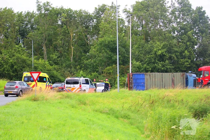 ongeval dammenweg - n57 l 9,0 hellevoetsluis