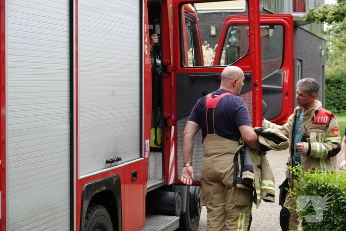 Loempia in magnetron zorgt voor rookontwikkeling en brandweer inzet