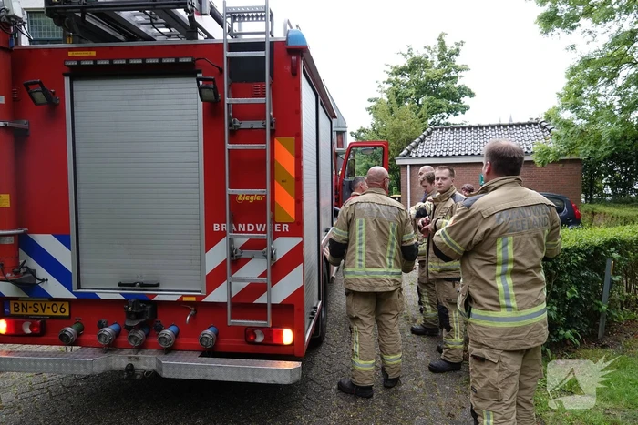 Loempia in magnetron zorgt voor rookontwikkeling en brandweer inzet