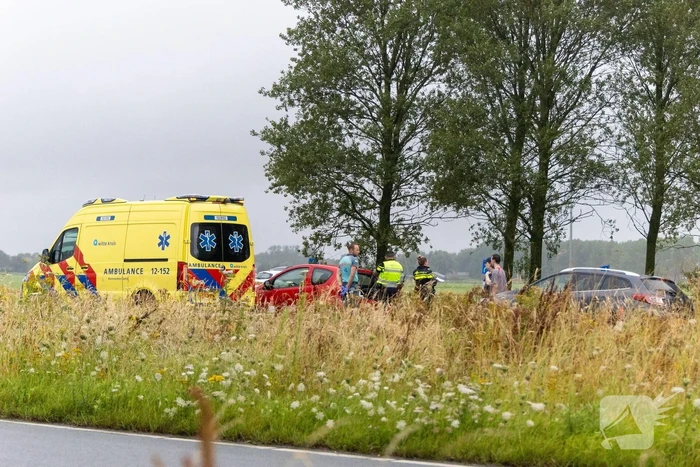 Drie voertuigen betrokken bij kop-staartaanrijding