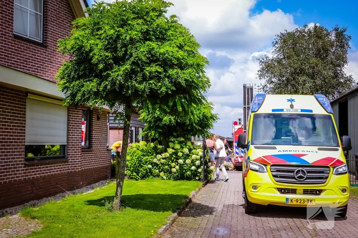 Veel rook bij brand in schuur
