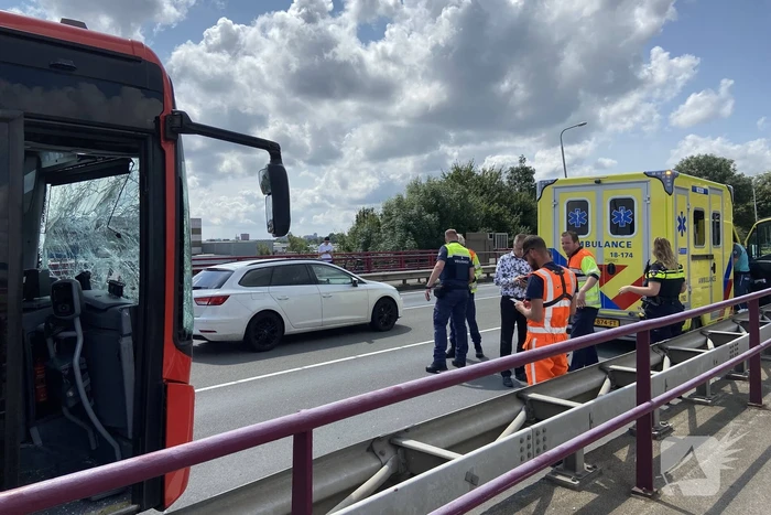 Lijnbus betrokken bij ongeval