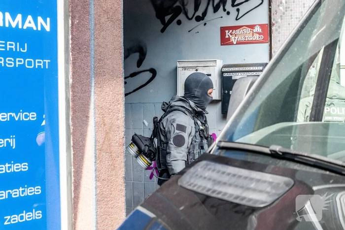 Dienst Speciale Interventies doet instap