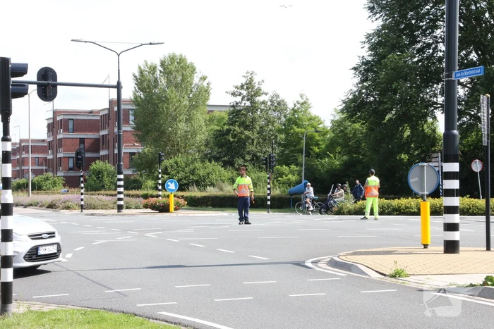 Chaos op kruising na uitvallen verkeerslichten