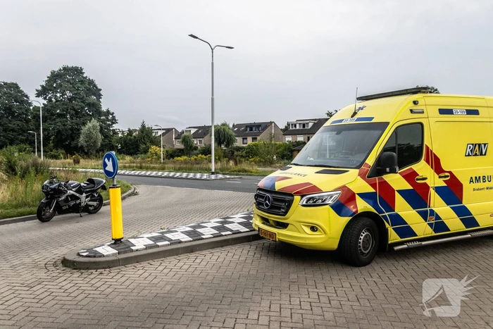 Motorrijder aangereden door automobilist