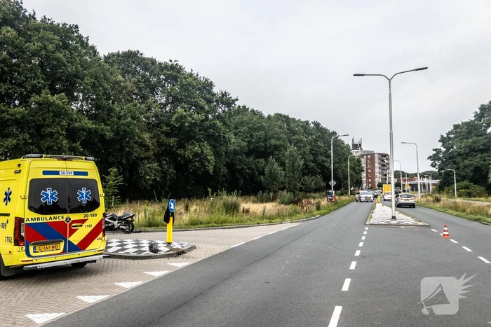 Motorrijder aangereden door automobilist
