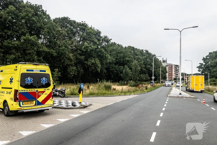 Motorrijder aangereden door automobilist