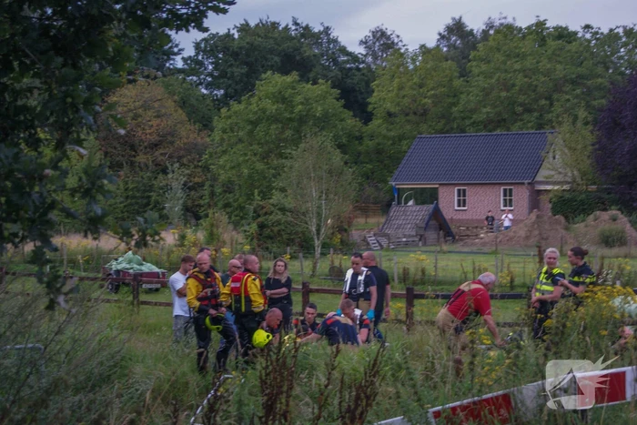 Hulpdiensten ingezet voor te water geraakt persoon