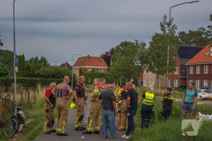 Hulpdiensten ingezet voor te water geraakt persoon