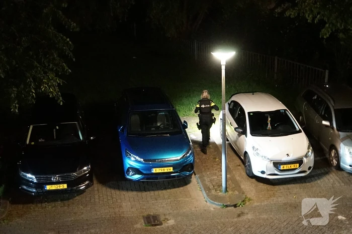Explosie bij voordeur appartement