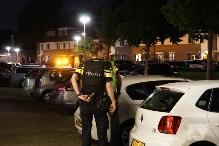 Explosie bij voordeur appartement