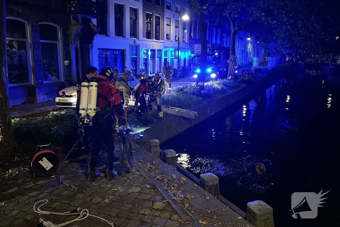 Drenkeling gered danzij oplettende bewoners