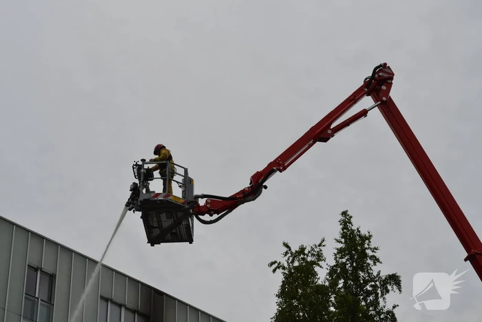 Brand op balkon snel onder controle