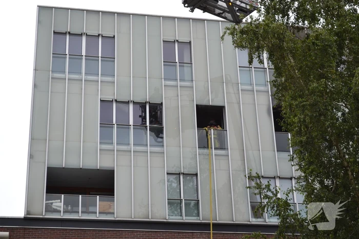 Brand op balkon snel onder controle