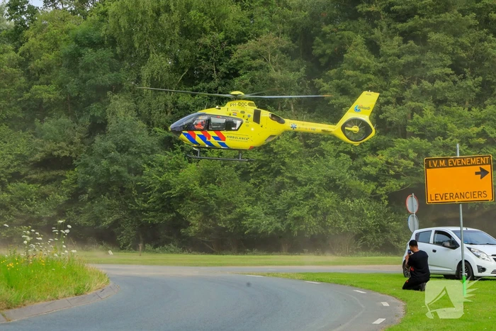 Motorrijder zwaargewond na ongeval