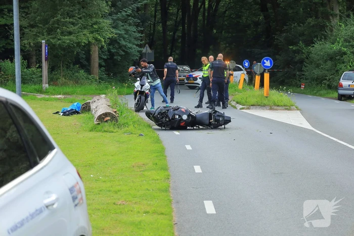 Motorrijder zwaargewond na ongeval