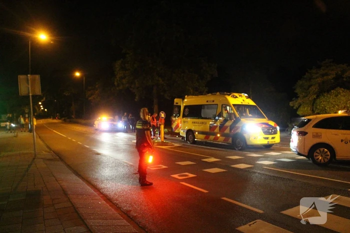 Traumahelikopter landt voor medisch incident