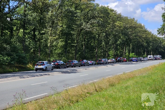 Terugkerende vakantieganger ziet elektrische bus in vlammen opgaan