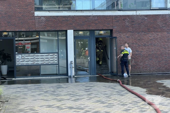 Brandweer ingezet voor brand op balkon