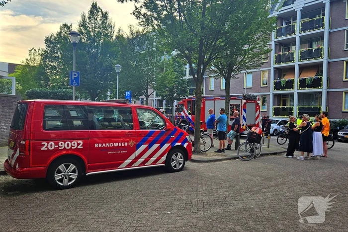 Flat ontruimd wegens gaslek