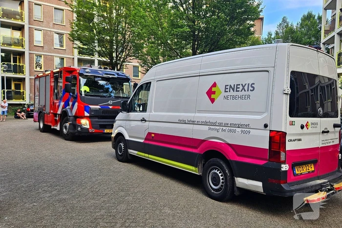 Flat ontruimd wegens gaslek