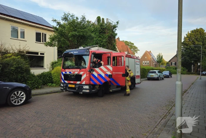 Brandweer en netbeheerder ingezet voor gaslekkage