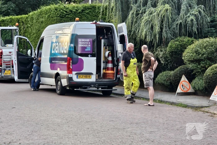 Brandweer en netbeheerder ingezet voor gaslekkage