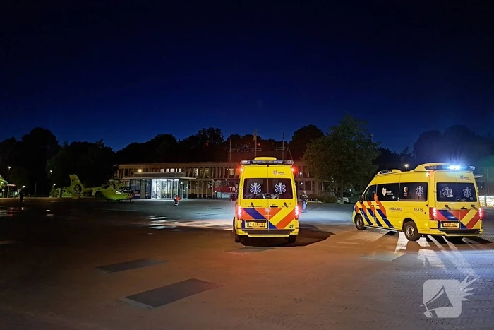 Traumateam ingezet voor ongeval met fietser