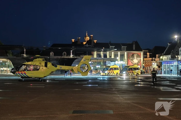 Traumateam ingezet voor ongeval met fietser