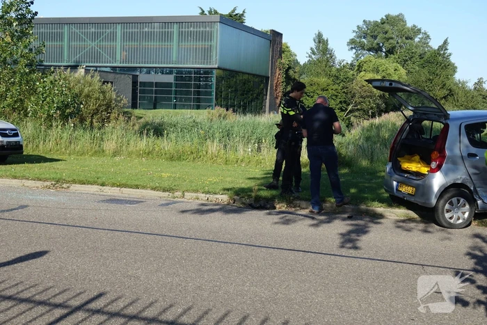 Voertuigen beschadigd na botsing