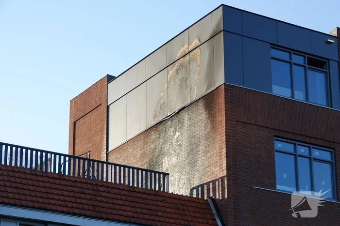 Grote brand in appartementencomplex