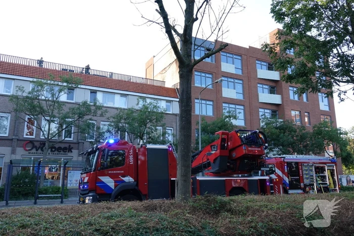 Grote brand in appartementencomplex