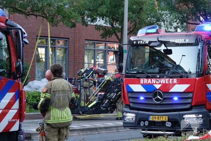 Grote brand in appartementencomplex