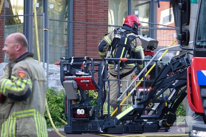 Grote brand in appartementencomplex