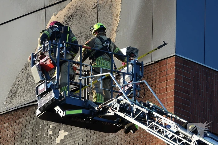 Grote brand in appartementencomplex