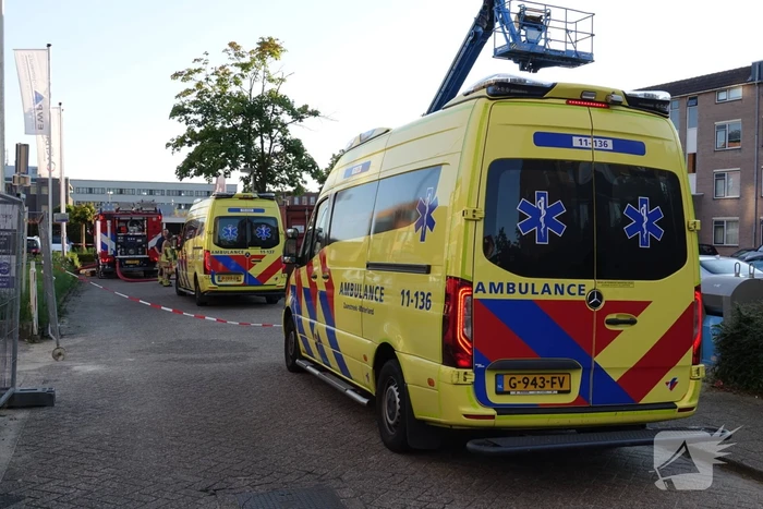 Grote brand in appartementencomplex