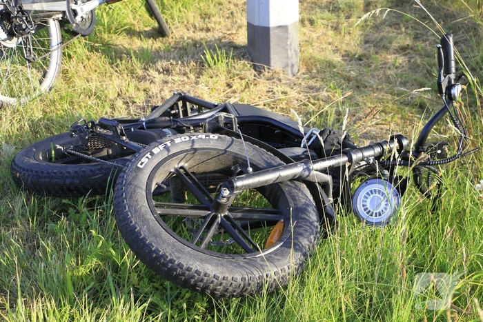 Politie neemt fatbike mee na botsing