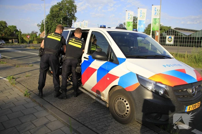 Politie neemt fatbike mee na botsing