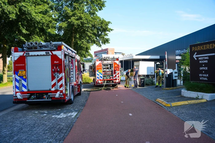 Hotel Van der Valk ontruimd door brand