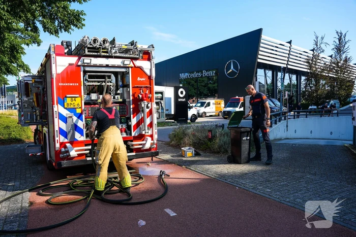 Hotel Van der Valk ontruimd door brand