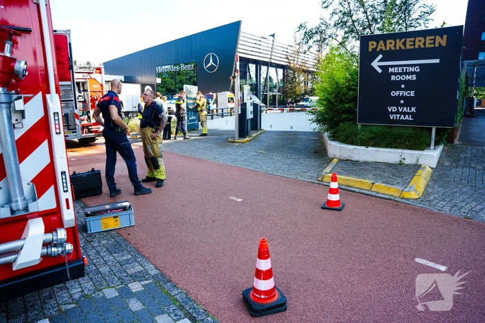 Hotel Van der Valk ontruimd door brand