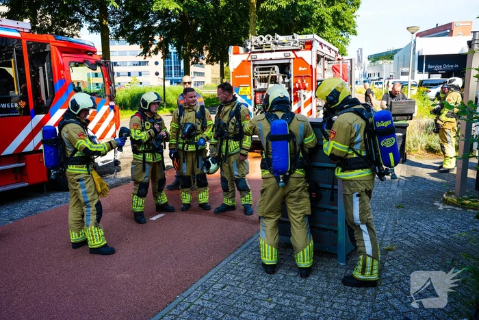 Hotel Van der Valk ontruimd door brand