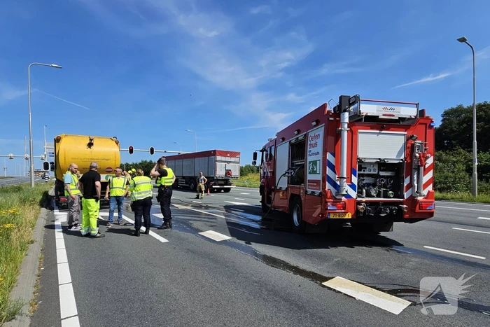 Brandend papier zorgt voor brandweer inzet