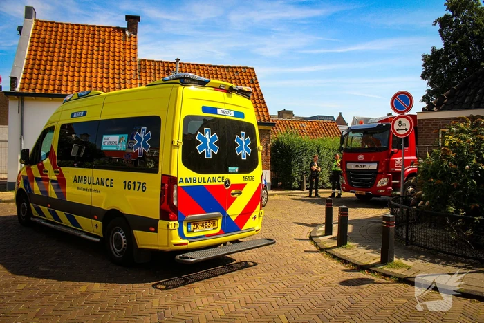 Voetganger aangereden door vuilniswagen