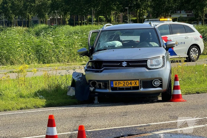 Voertuig total-loss na eenzijdig ongeval