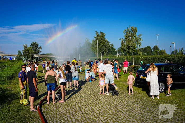 Waterfestijn zorgt voor veel plezier en afkoeling