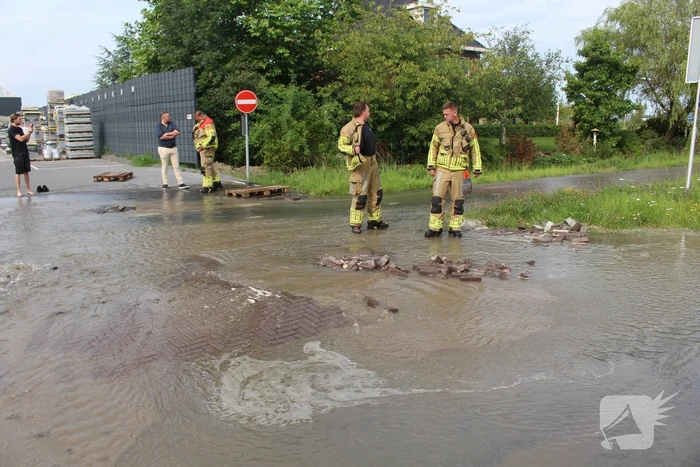 Flinke wateroverlast door waterleidingbreuk