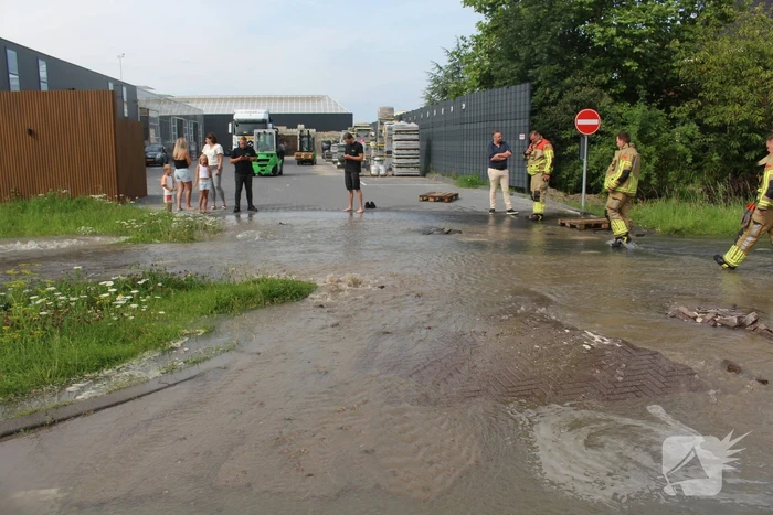 Flinke wateroverlast door waterleidingbreuk